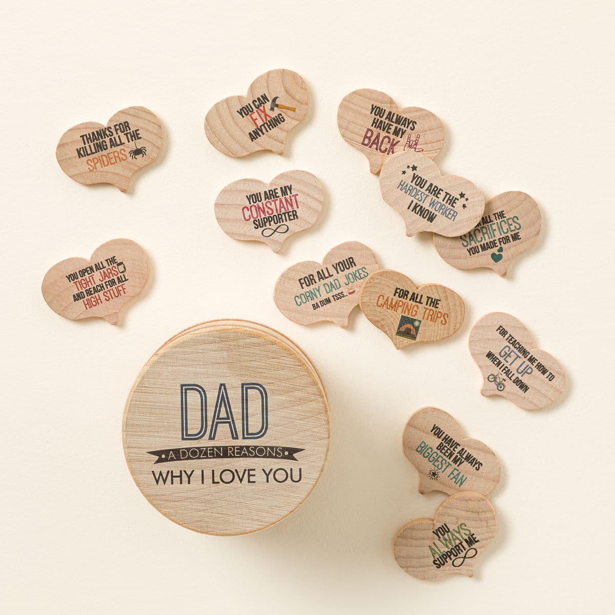 A Dozen Reasons I Love You Dad (Customizable)